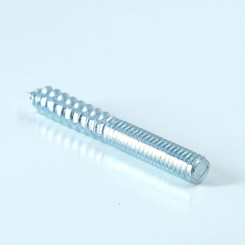 Double Sided Machine and Self Tapping Threaded Wood Dowel Screws