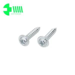 Pan Round Head Cross Recess Self Tapping Screw with Flange