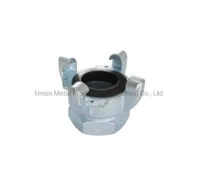 4-Lug Universal Crowfoot Coupling Chicago Fitting Plated Steel Hose Coupling