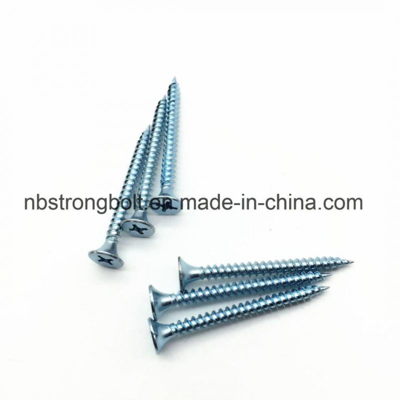 Phil Bugle HD Fine Thread Drywall Screw Zinc Plated #6X1.5/8"