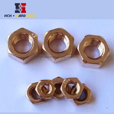 High Quality Brass Stock Fastener Hex Nut
