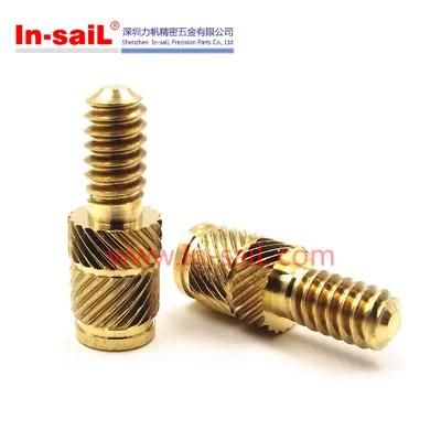 Threaded Brass Inserts Bolt for PPS ABS PP