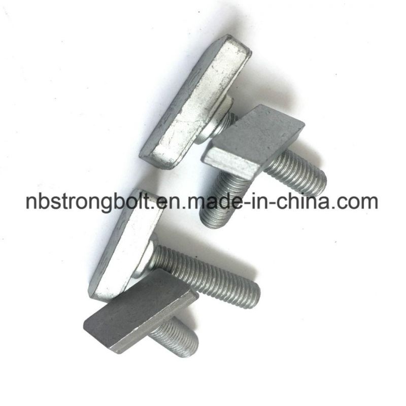 CNC Customization Square Bolt, Zinc Plated/Custmized Square Bolt Factory