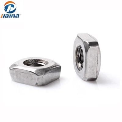 DIN 557 High Quality Stainless Steel Thin Square Nut M6