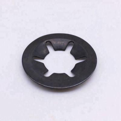 M6 M8 M10 Black Spring Steel/Stainless Steel Star Lock Washers for Shaft