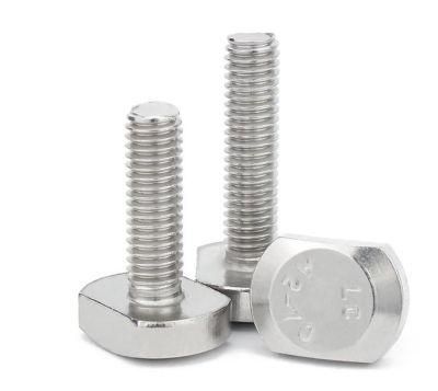 M116-M18 304 Stainless Steel T-Shaped Screw T-Shaped Groove Bolt GB37t-Shaped Pressing Plate Screw