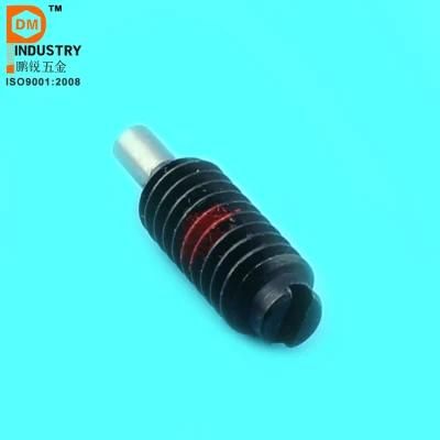 High Spring Loaded Spring Plunger with Nylon Patch Locking Element
