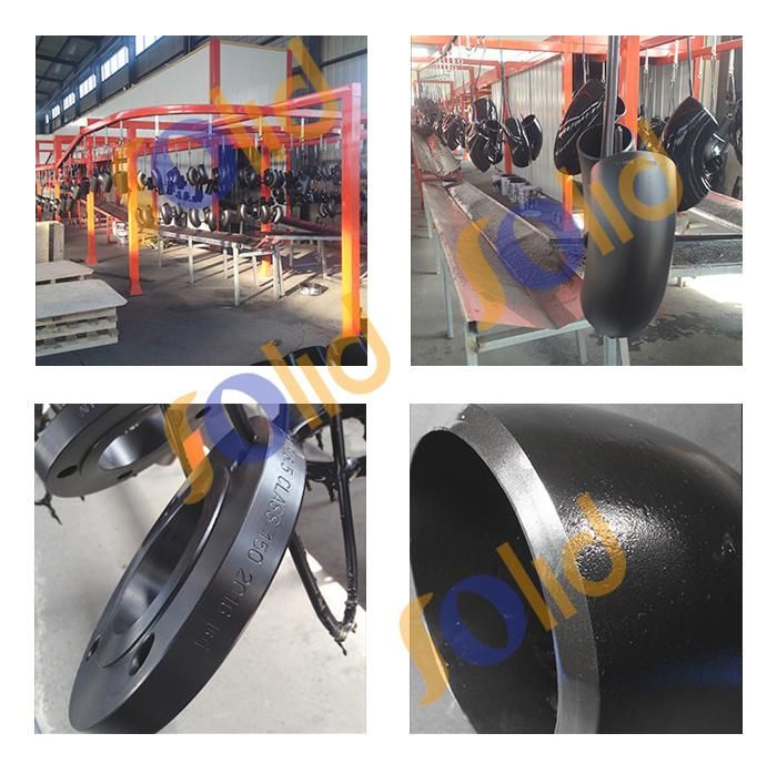High Quality Class 125 ANSI Standard Forged Carbon Steel Flange