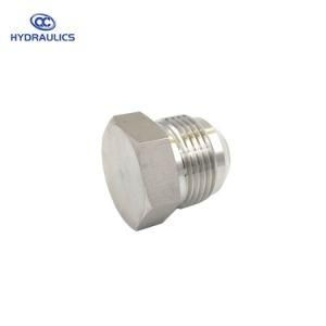 Stainless Steel Male 37 Degree Jic Plug Adapter 2408 Hydraulic Fittings