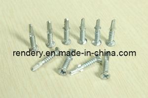 Self-Drilling Screw Csk Head Withwing