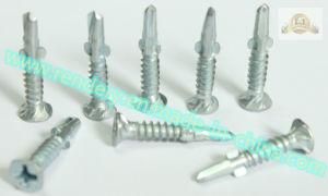 Screw/Winged Phillips Drive Countersunk Head Zinc Coating Self Drilling Concrete Screw