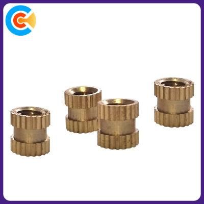 GB/DIN/JIS/ANSI Stainless-Steel/Carbon-Steel Word Step Slotted Stamping Parts Fixed Copper Nut