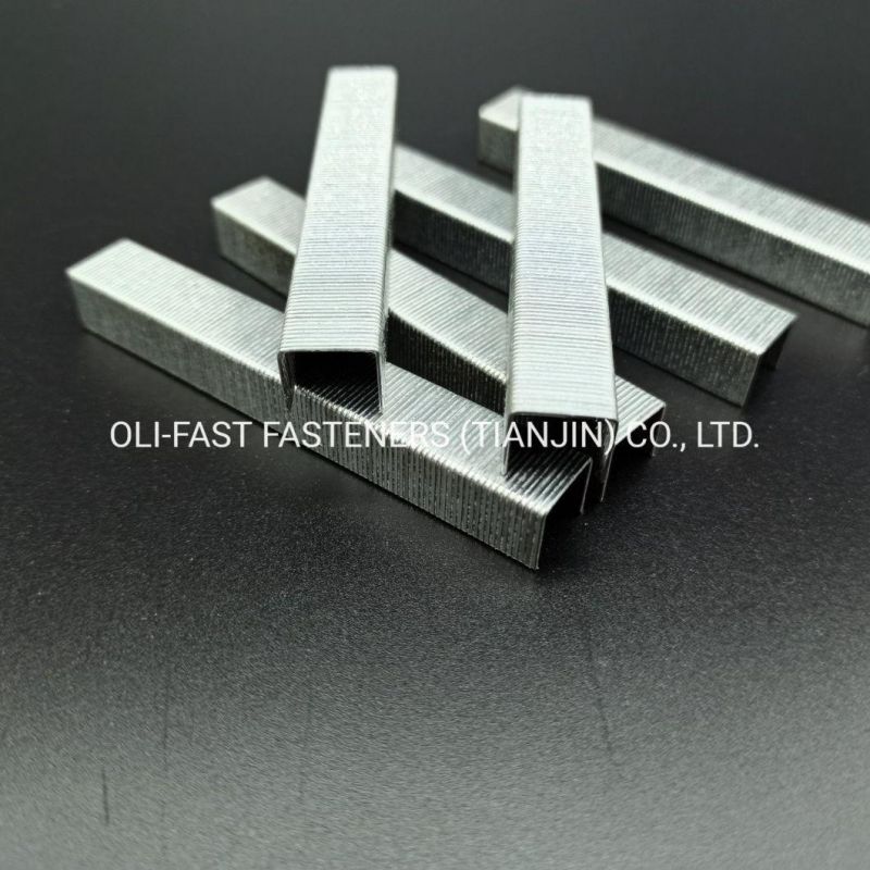 22ga 1014f Galvanzied Staples for Upholstery High Quality