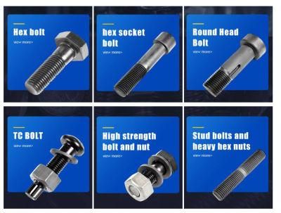 A325 - Hex Bolt M16*50 Black