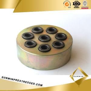 Prestressed Concrete Strand Multi Holes Round Anchorage