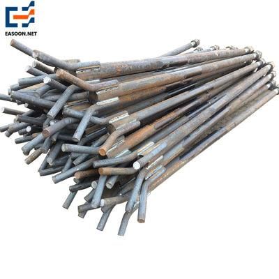 2-1/2X1240mm Anchor Bolts HDG Foundation Bolt with Hex Nut