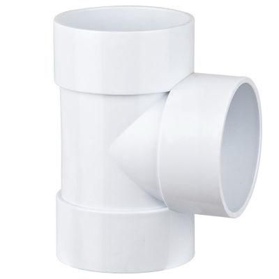 White PVC Pipe Fittings for Construction Using