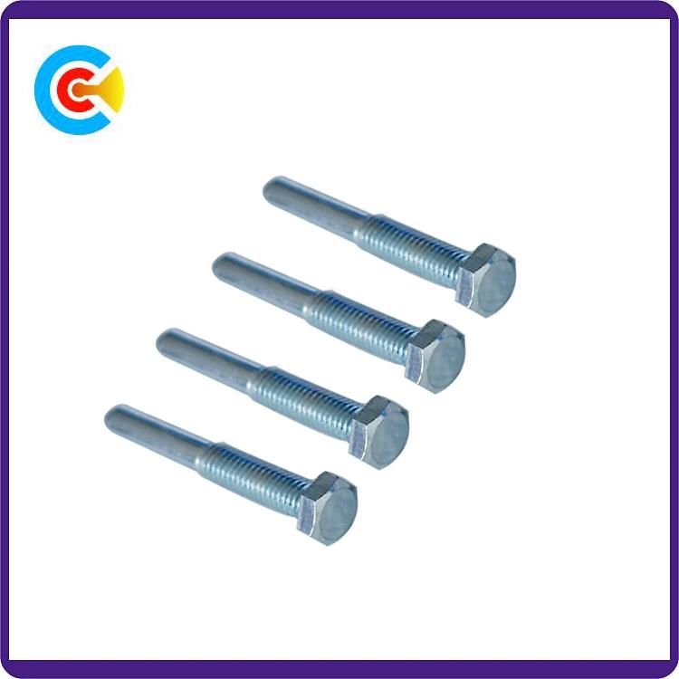 Flange Fastener Carbon Steel 4.8/8.8/10.9 M6/Galvanized Hexagon Head Pin/Shaft/Screws