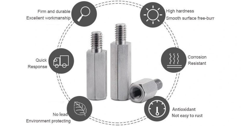 Stud Single Head Studs Hexagonal Connector Studs