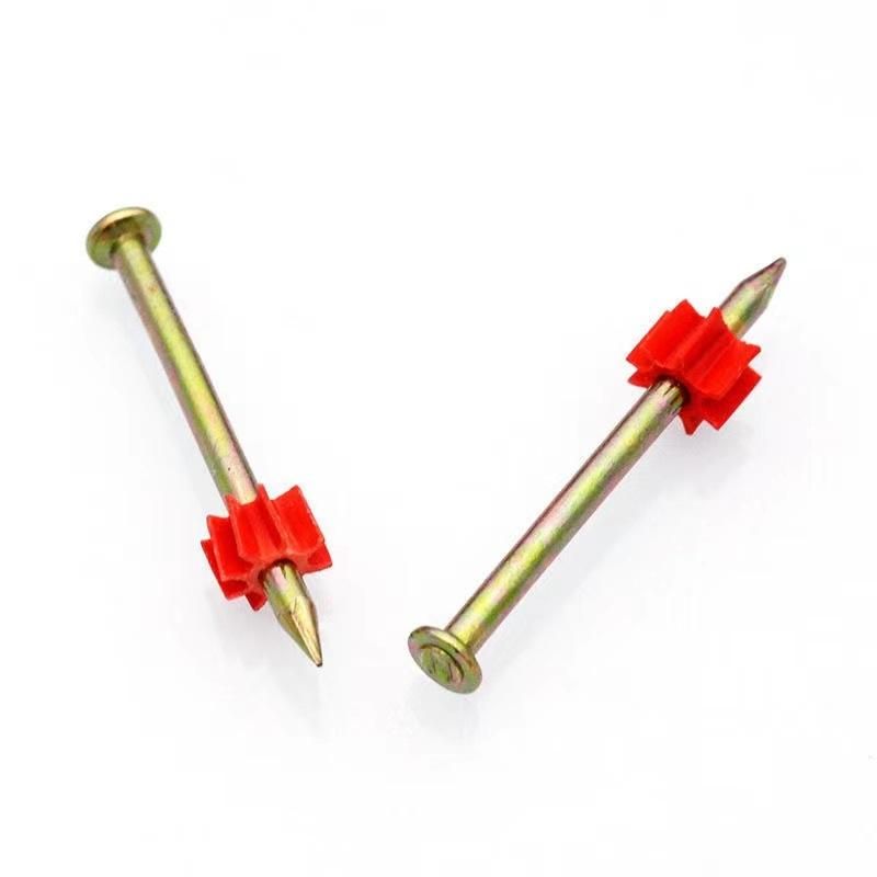 Yellow Zinc Steel Shooting Nails High Quality Low Price