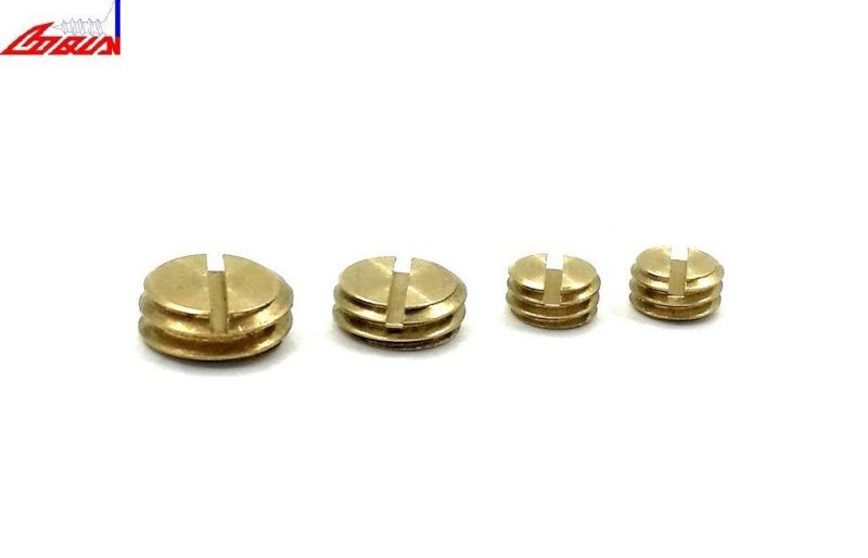 Carbon Steel Socket Set Screw with Flat Point Grub Screw Brass Socket Set Screw Ultrathin Mini Set Screw