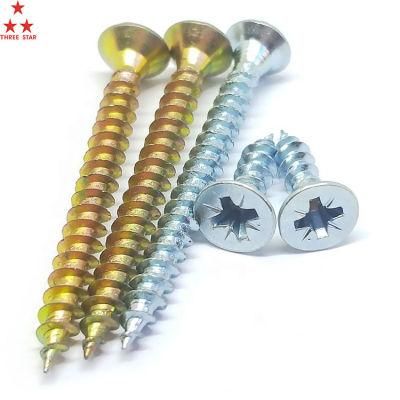Angola Zambia Colombia Market/Full Thread Stainless Steel Chipboard Patta Screw