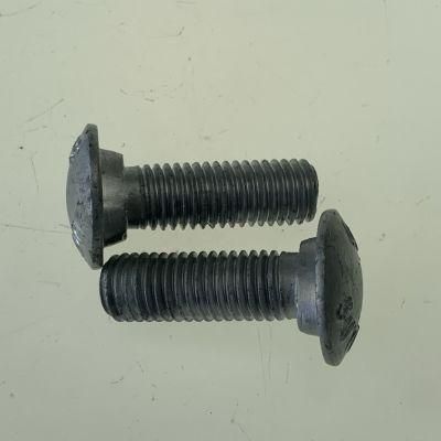 Best Price Fasteners Bolts and Nuts Round Head Guard Rail Bolt for Highway Guardrail Round Head Bolt Carriage Bolt