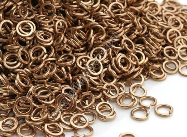 DIN127 Standard Brass Spring Washer M3-M12