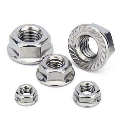 SS304 Flange Nut DIN 6923