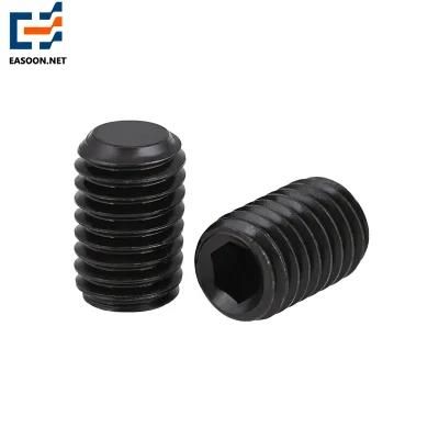 8.8 Black Slotted Set Screw M6 Grub Screw