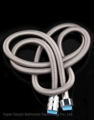 Bathroom Replacement Anti-Twist Shower Hose Flexible Stainless Steel Chrome Shower Head Bathroom Water Hose
