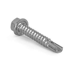 Self Drilling Screw with Dome EPDM Washer (self drilling screws for roofing) Wafer Head Self Drilling Screw/Hot Sale Products