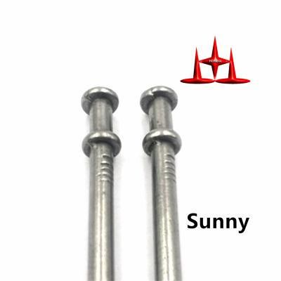 16D Galvanized Double Head Nails Duplex Head Nails with Smooth Shank