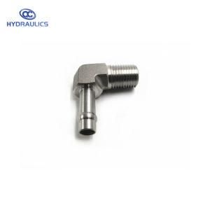 4501 90 Elbow Male Pipe to Beaded Hose Barb Fitting