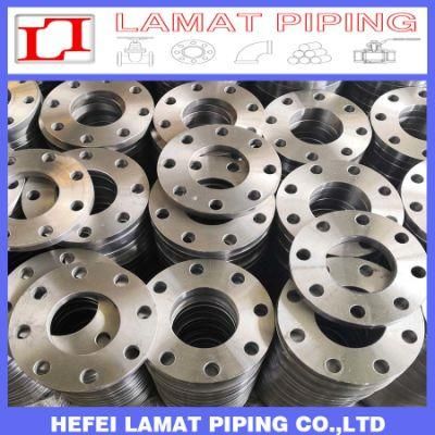 ANSI B16.5 B16.47 150lbs/300lbs/600lbs/900lbs/1500lbs/2500lbs Steel Plate Flange