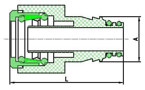 Auto Pneumatic Threadless Push-in Quick Connector Raufoss