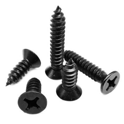 Head Coarse Thread Dry Wall Self Tapping Grey Black Phosphated Gypsum Metal Drywall Screw