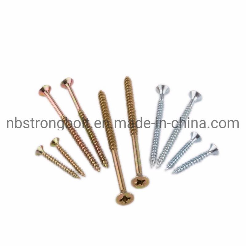 Pozi Drive Csk Head Chipboard Screw