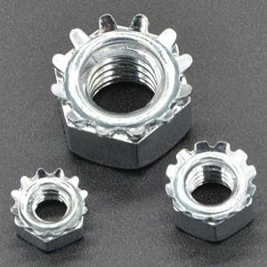 Zinc Plated Grade 4.6, 8 Keps Lock Nut for Furniture