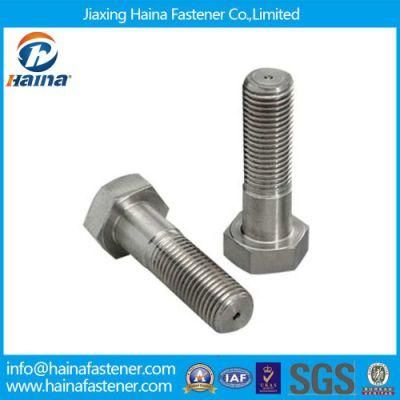 DIN931 Half Thread Fine Stainless Steel Hex Tap Bolt