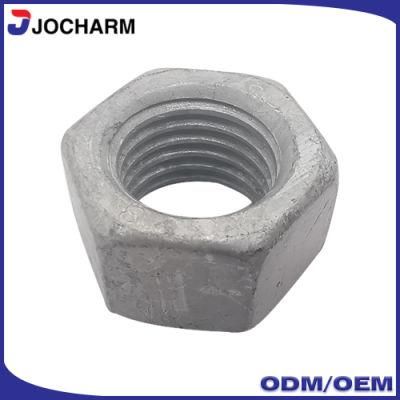 ASTM A194 Zinc Plated Carbon Steel Grade 4 Hex Nut