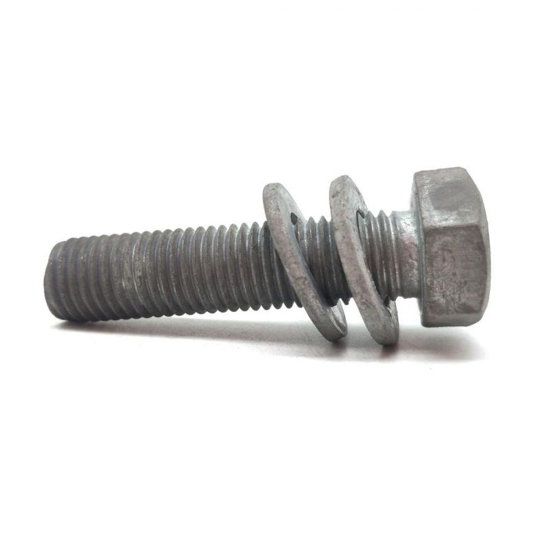 8.8 Grade High Strength Half Thread HDG Hex Bolt