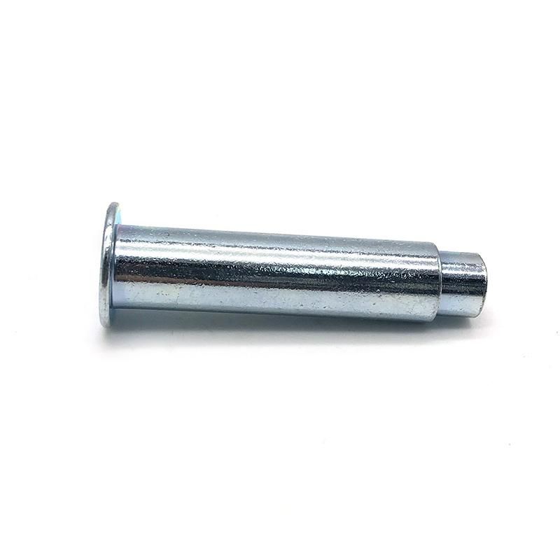 Manufacturers Fastener Semi Tubular Rivet Tubular Rivets Flat Head Semi-Hollow Rivet
