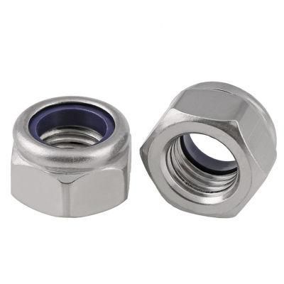 Stainless Steel Hex Nylon Self-Locking Nut