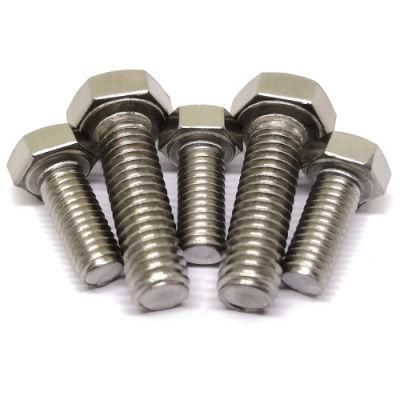 Bolts and Nuts Manufacturer China DIN Carbon Steel Stainless Steel SS304 Bolt Nut Hex Flange Bolt