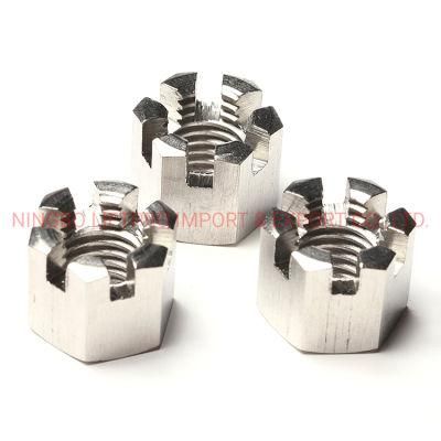 Stainless Steel Hex Slotted Castle Nuts DIN935 DIN936 DIN937
