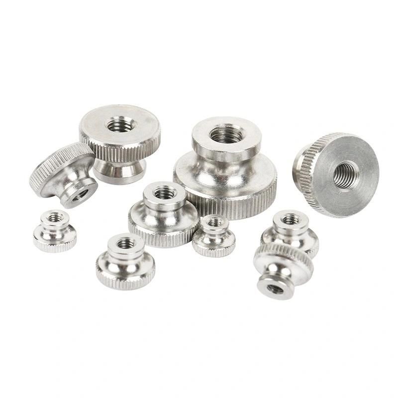 304 Stainless Steel Knurled Adjustable Nut