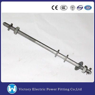 Vic Pole Line Hardware Galvanized Double Upset Bolt