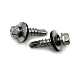 Wholesale Metal Stainless Steel Tek Screws for Roof 5/16 M8 Galvanised Hex Head Self Drilling Roofing Screws