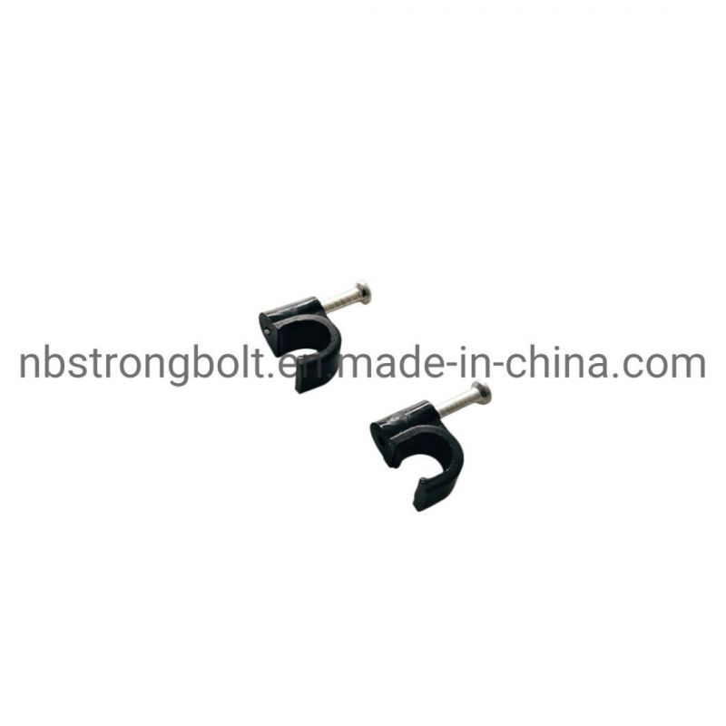 Cable Clips for Coax White Curve